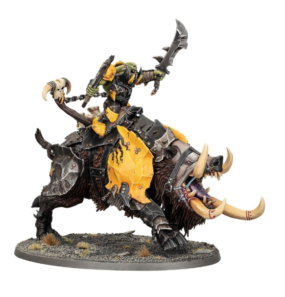 Age of Sigmar: Orruk Warclans - Tuskboss On Maw-Grunta