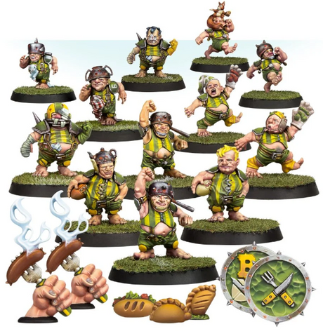 Blood Bowl: Halfling Team - The Greenfield Grasshuggers