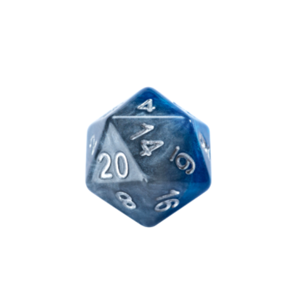 Halfsies Dice: Polyhedral Dice Set - The Heir