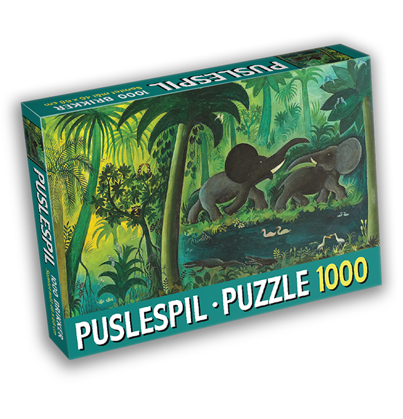 Art Puzzle Hans Scherfig 1000 (Puslespil)