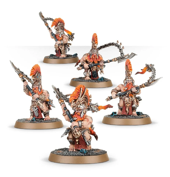 Age of Sigmar: Fyreslayers - Hearthguard Berzerkers / Auric Hearthguard