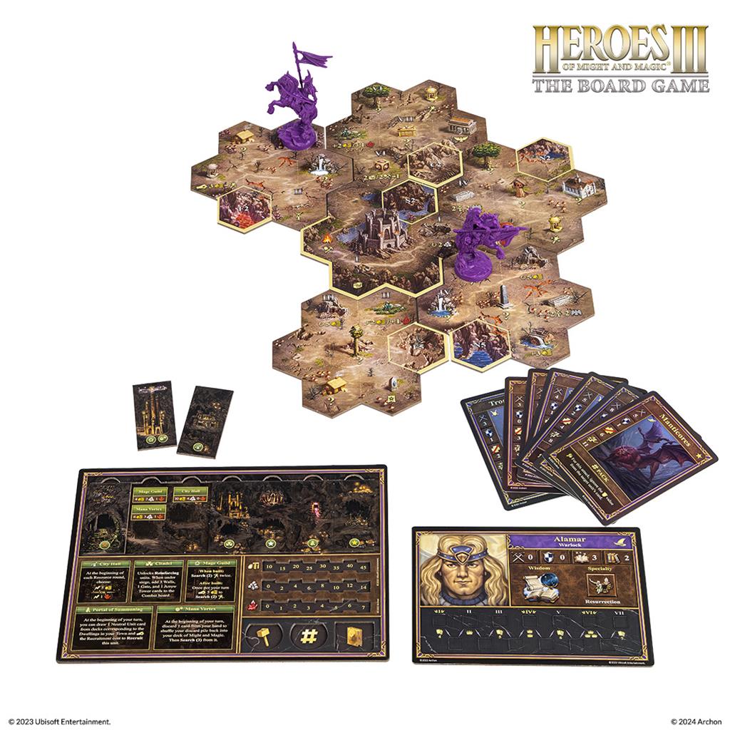 Heroes of Might & Magic 3: The Board Game (Eng)
