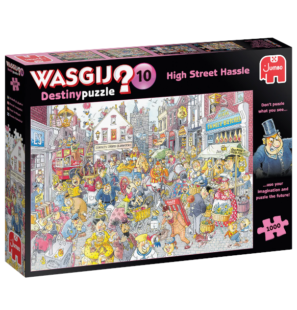 Wasgij Destiny: High Street Hassle! - 1000 (Puslespil)