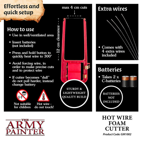 Army Painter: Gamemaster - Hot Wire Foam Cutter