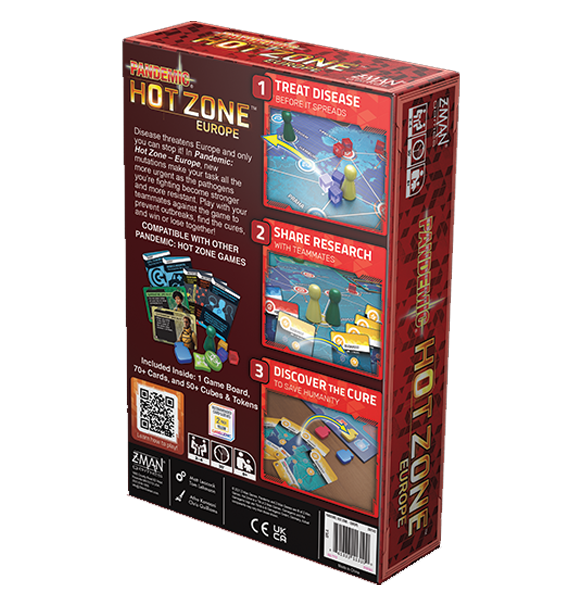 Pandemic: Hot Zone - Europe (Dansk)