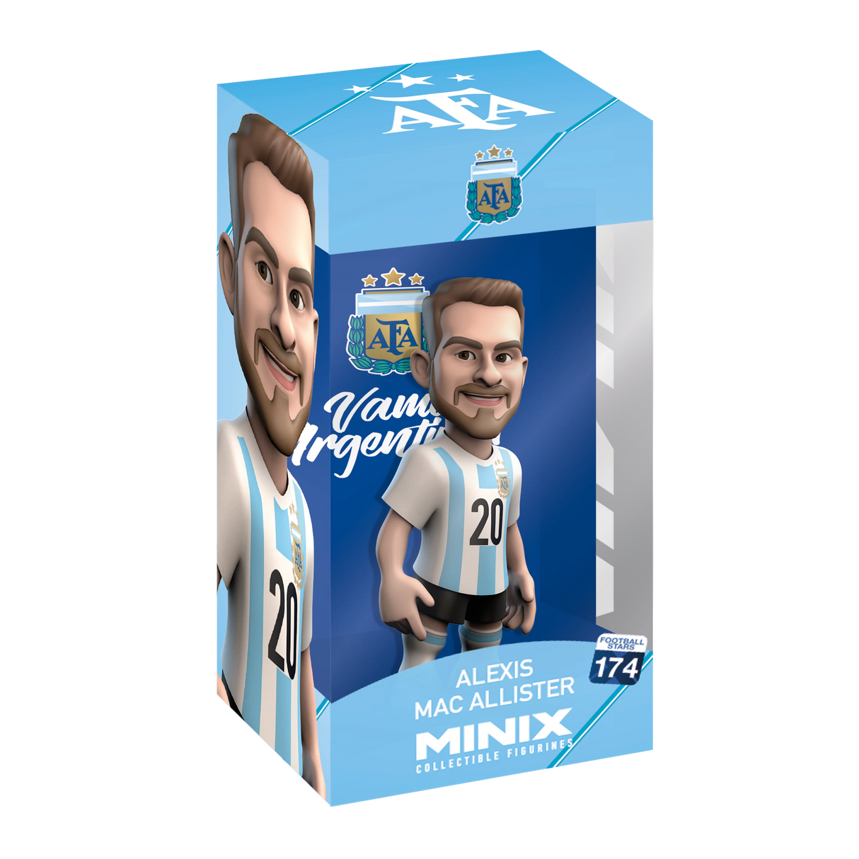 Minix Football Stars - Argentina Alexis Mac Allister (12 cm) #174