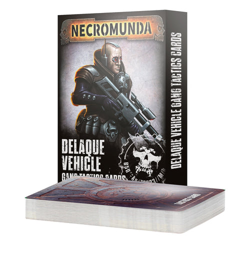 *Forudbestilling* Necromunda: Delaque Vehicle Gang Tactics Cards