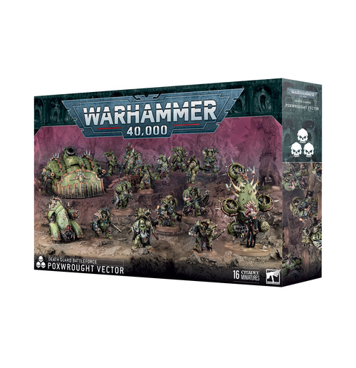 Warhammer 40k: Death Guard - Poxwrought Vector Battleforce