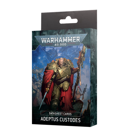 Warhammer 40k: Adeptus Custodes - Datasheet Cards (10th) (Eng)