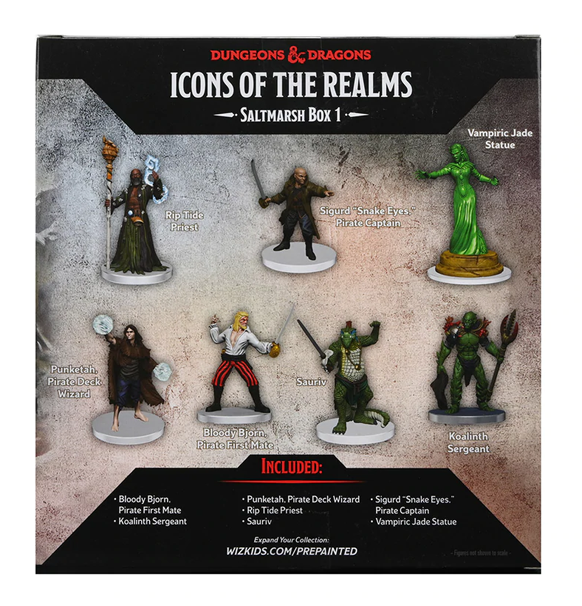 Dungeons & Dragons: 5th Ed. - Icons of the Realms:  Saltmarsh - Box 1