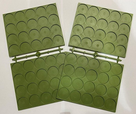 25mm Diameter Recessed Movement Trays (20 pladser)