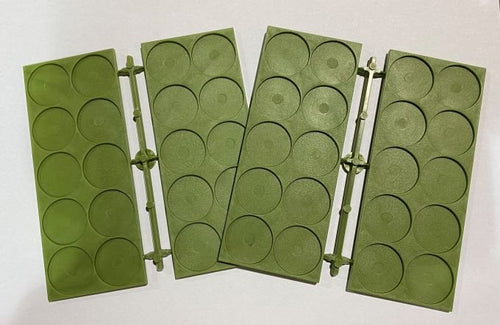 25mm Diameter Recessed Movement Trays (10 pladser)