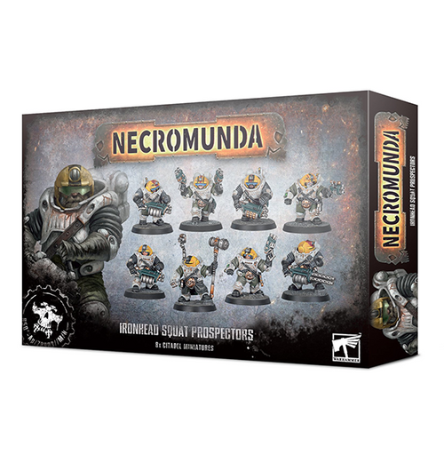 Necromunda: Ironhead Squat Prospectors Gang