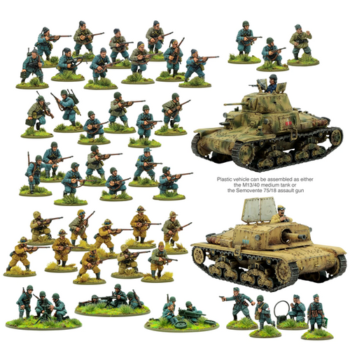 Bolt Action: Italien Army & Blackshirts - Starter Army (Eng)