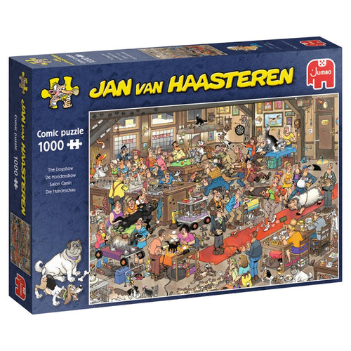 Jan Van Haasteren: The Dogshow 1000 (Puslespil)