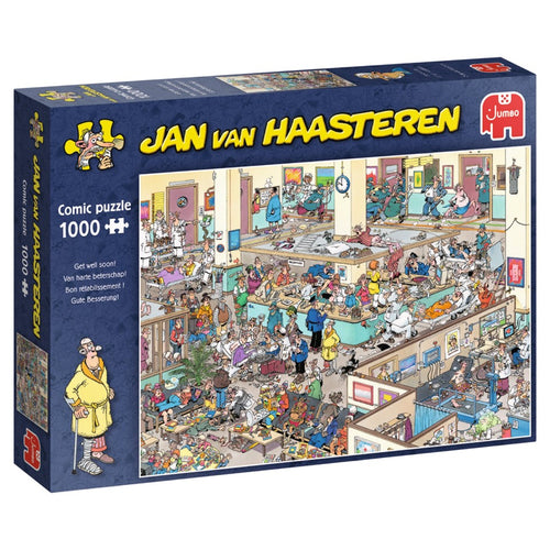 Jan Van Haasteren: Get Well Soon! 1000 (Puslespil)