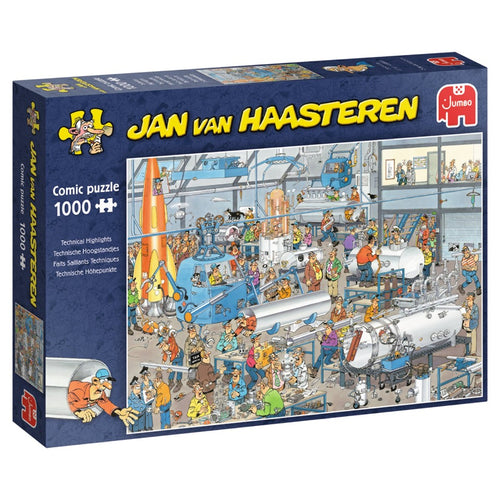 Jan Van Haasteren: Technical Highlights 1000 (Puslespil)