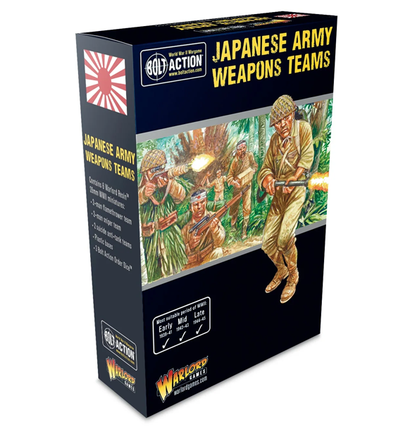 Bolt Action: Japanese Army - Weapons Teams