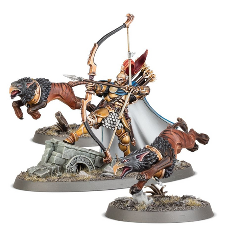 Stormcast Eternals - Knight-judicator with Gryph-hounds