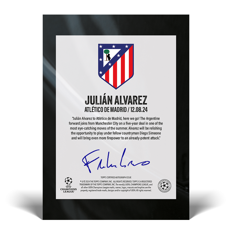 Topps UEFA Summer Signings 2024/25 - Fabrizio Romano
