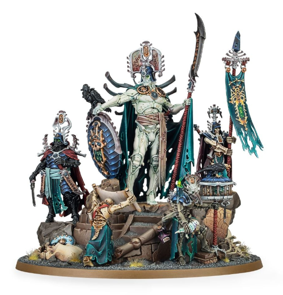 Age of Sigmar: Ossiarch Bonereapers - Katakros Mortarch of the Necropolis