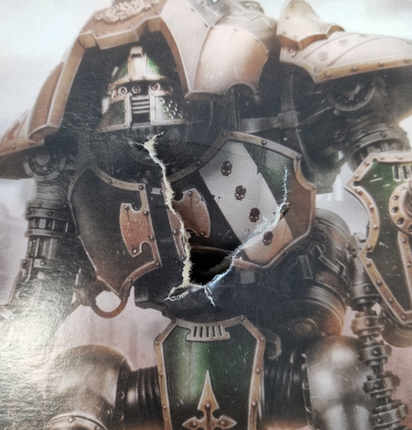 (Beskadiget) The Horus Heresy: Cerastus - Knight Acheron