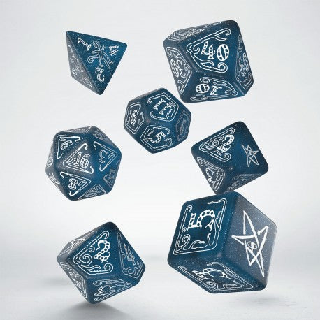 Call of Cthulhu RPG: Abyssal & White - Dice Set