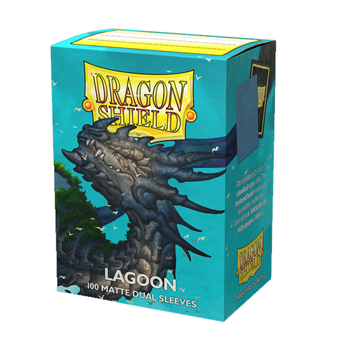 Dragon Shield: Dual Matte Sleeves (100) - Lagoon