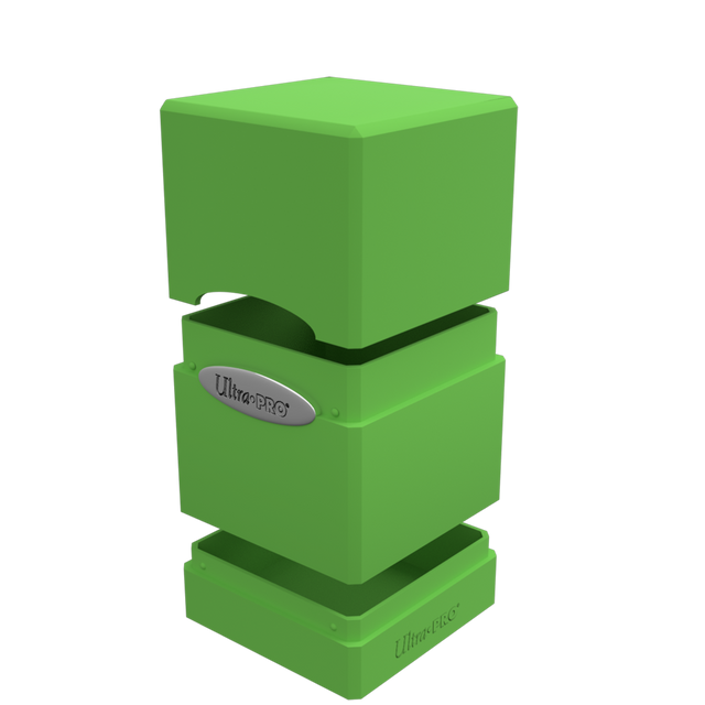 Ultra PRO Satin Tower Deck Box - Lime Green