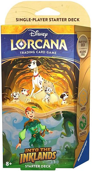 Disney Lorcana: Chapter 3 Into the Inklands - Pongo & Peter Pan Starter Deck