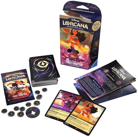 Disney Lorcana: The First Chapter - Mickey and Moana Starter Deck