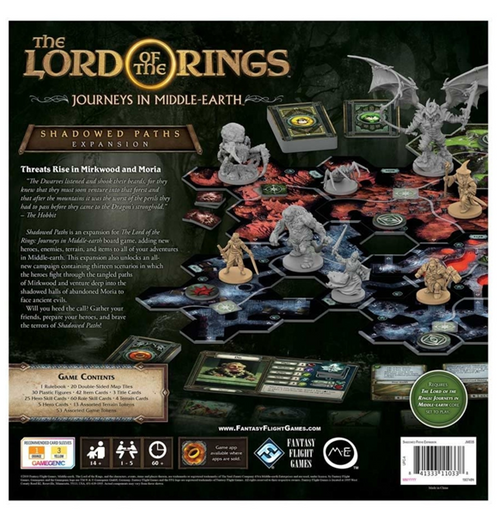 The Lord of the Rings Journeys in Middle-Earth Shadowed Paths (Exp) (Eng)