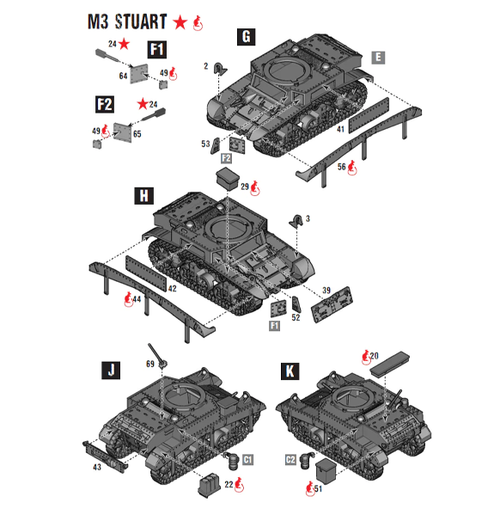 Bolt Action: M3 Stuart (Eng)