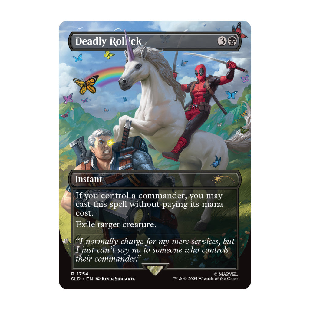 Magic Secret Lair Marvel Deadpool Nonfoil