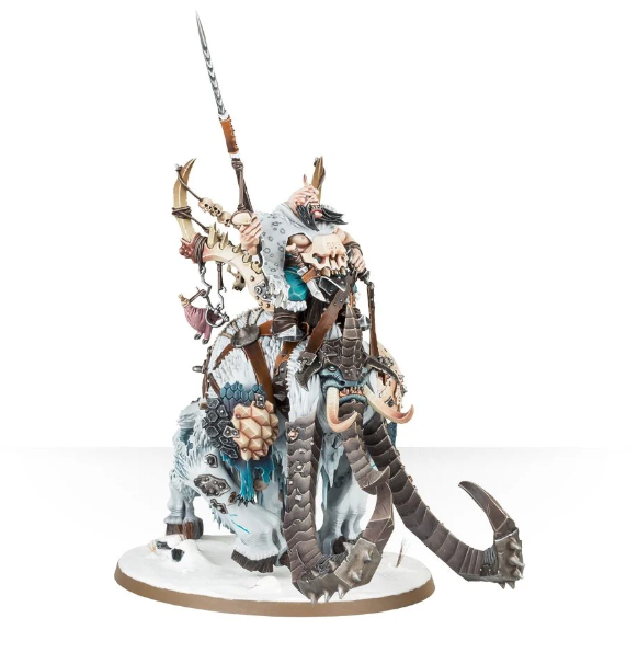 Age of Sigmar: Ogor Mawtribes - Frostlord on Stonehorn