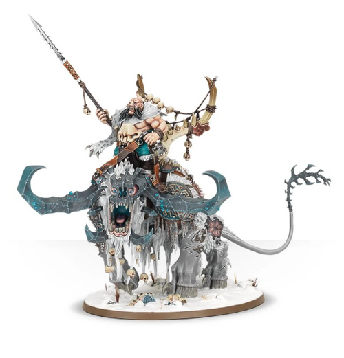 Ogor Mawtribes - Frostlord on Stonehorn