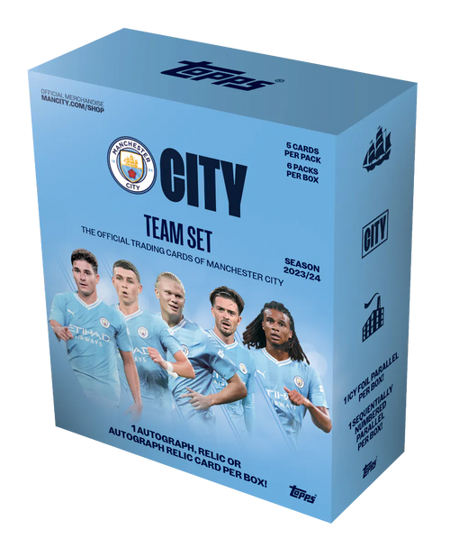 Topps Manchester City Team Set 2023/24