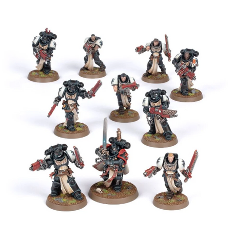 Warhammer 40k: Black Templars - Primaris Crusader Squad