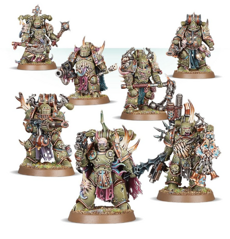 Warhammer 40k: Death Guard - Plague Marines