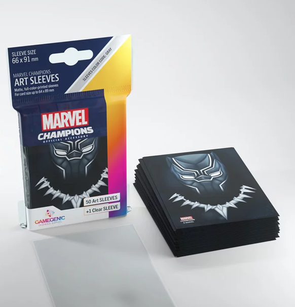 Gamegenic: Marvel Champions Art Sleeves - Black Panther (50)