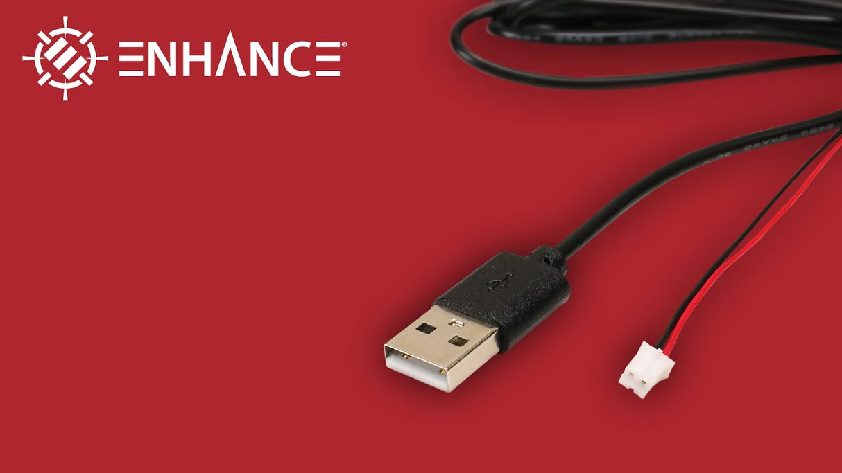 Enhance Sorcerer's Potion Light - Display USB-A to M-Connector Terminal Power Cable