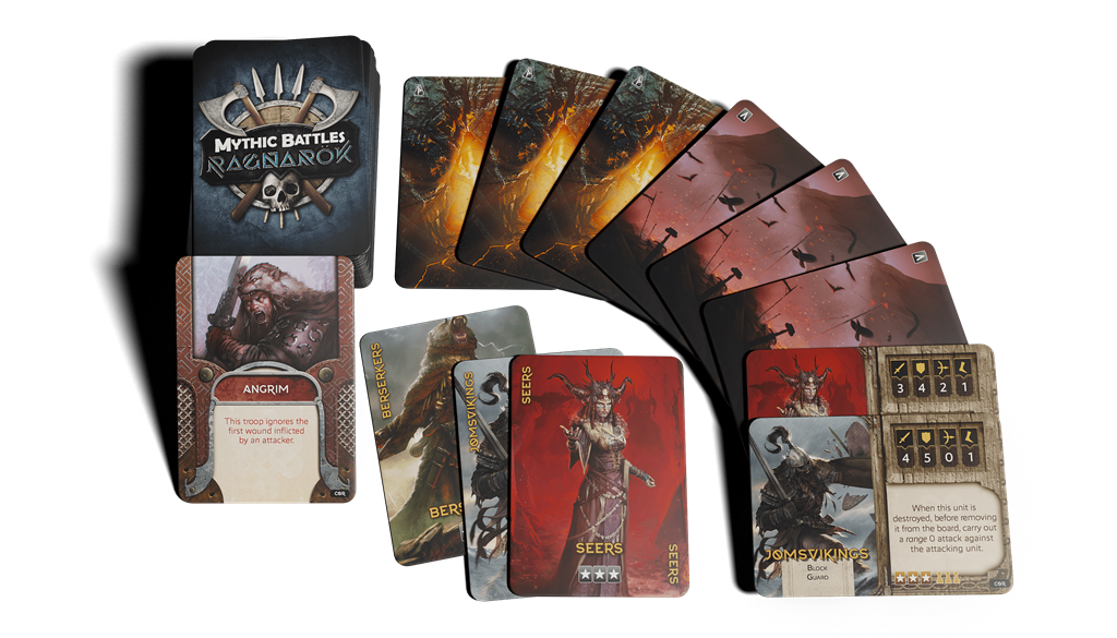 Mythic Battles: Ragnarök (ALLE stretch goals inkluderet) (Eng)