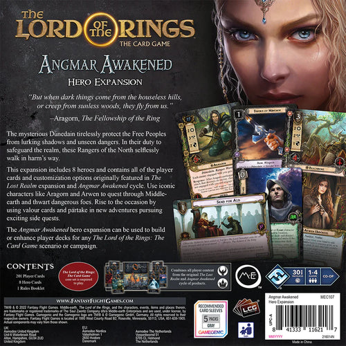 The Lord of the Rings: The Card Game - Angmar Awakened Hero (Exp) (Eng)
