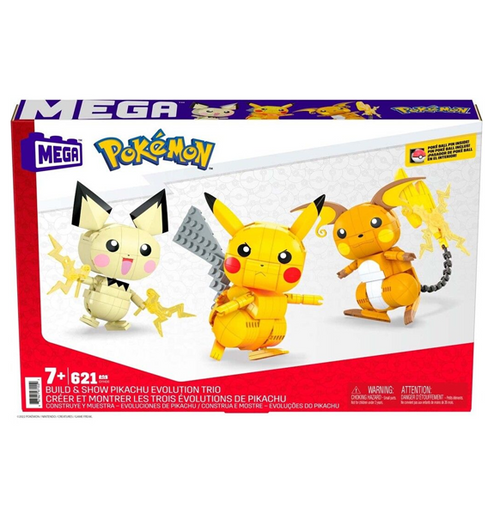 Mega Construx Pokémon - Shocking Trio