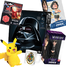 Merchandise - Star Wars, Marvel, Dungeons & Dragons, Minix og mere mere.