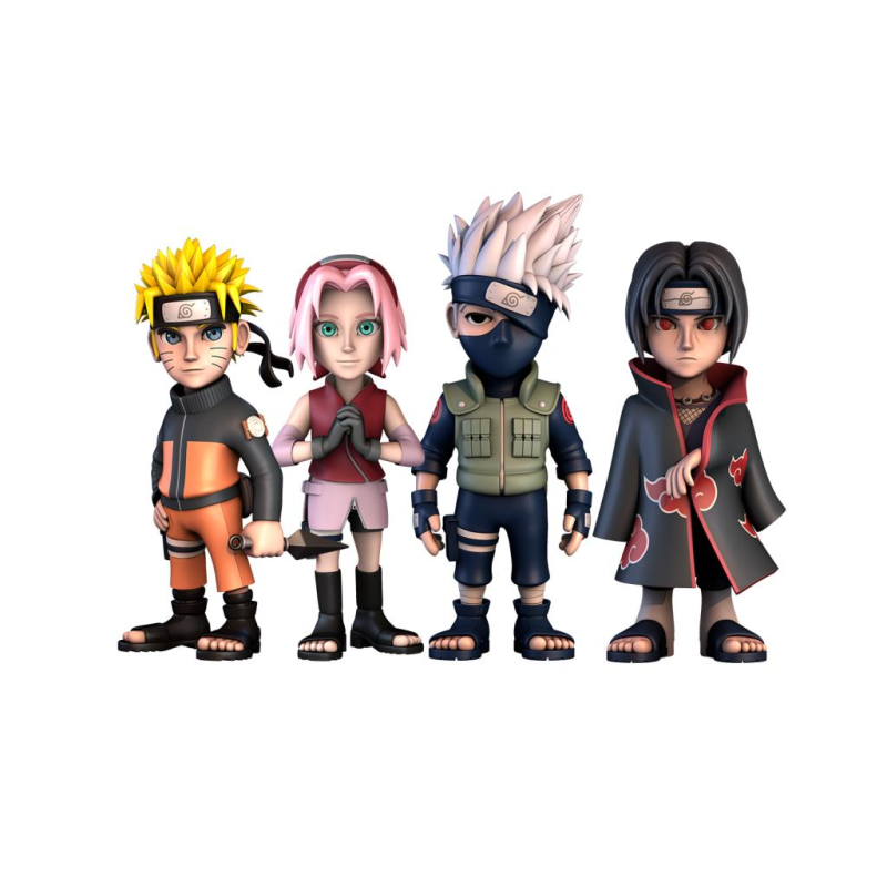 Minix Animation - Naruto Shippuden 4 Pack 7cm