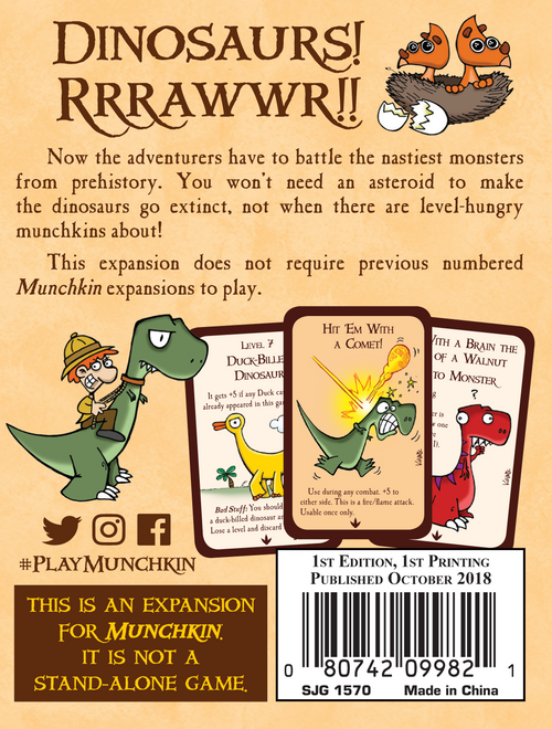 Munchkin 9 - Jurassic Snark (Exp)