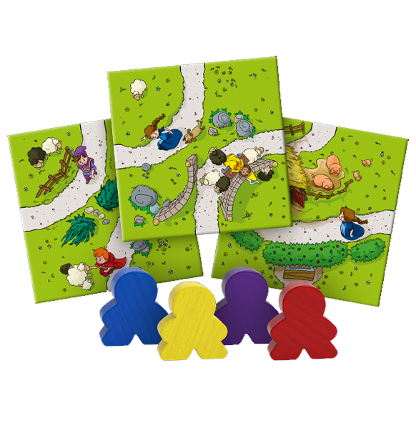 My First Carcassonne (Dansk)