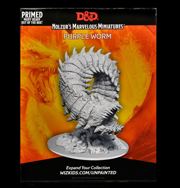 Nolzur's Marvelous Miniatures - Purple Worm