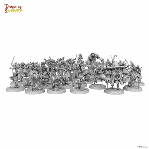 Dungeons & Lasers: NPC Miniature Pack